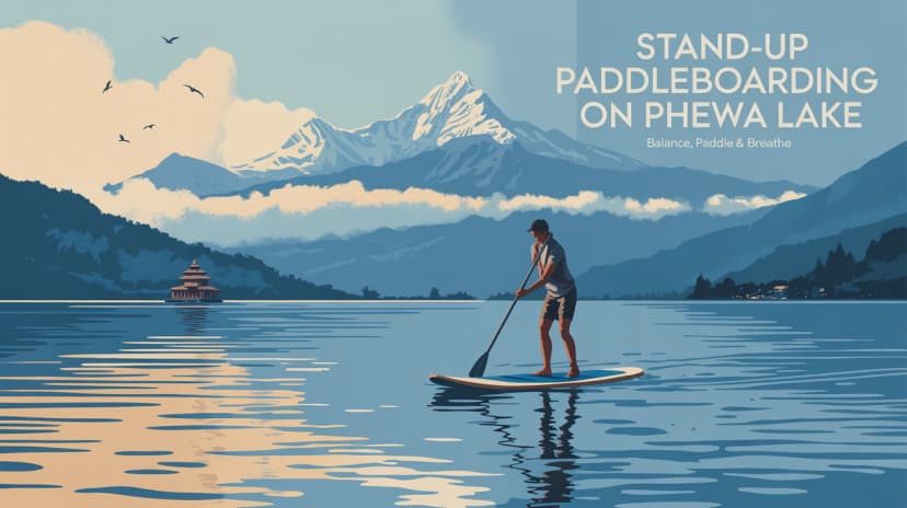 Stand-Up Paddleboarding on Phewa Lake: Balance, Paddle &amp; Breathe - Featured image