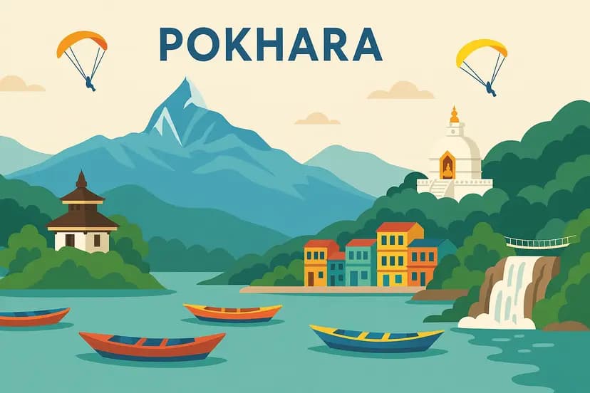 Discover Pokhara: Nepal’s Perfect Blend of Thrill and Tranquility - <p>Tucked beneath the shadow of the awe-inspiring Annapurna range and cradled by...