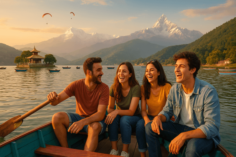 2 Nights / 3 Days Pokhara Itinerary with Friends - Featured image